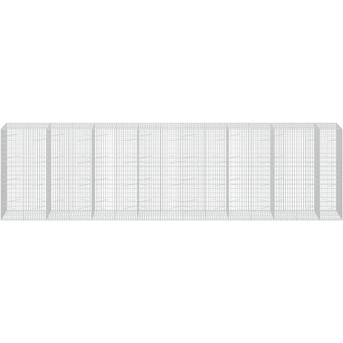  Gabion s žicom debljine 5 mm i mrežom 5x10 cm 750x100x200 cm Slike