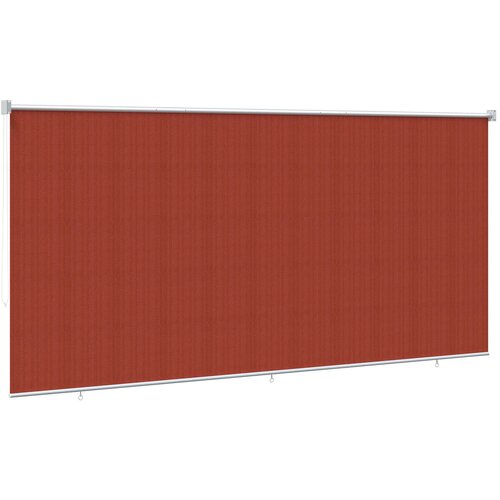  Vanjska roleta 90% blokada UV zraka Terrakota 240 x 230 cm HDPE Slike