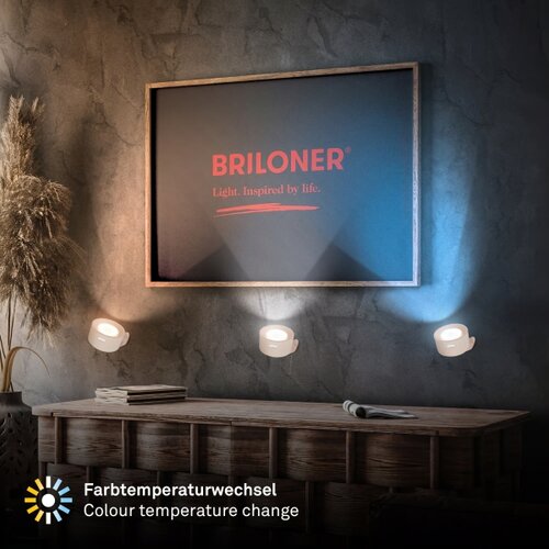 BRILONER 3896011 - led prigu&amp;scaron;iva punjiva zidna lampa tari LED/1,6W/5V 1500 mah bež Slike