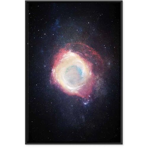  Slika - Galactic Explosion (1 Part) Vertical 60x90 U crnom drvenom okviru Cene