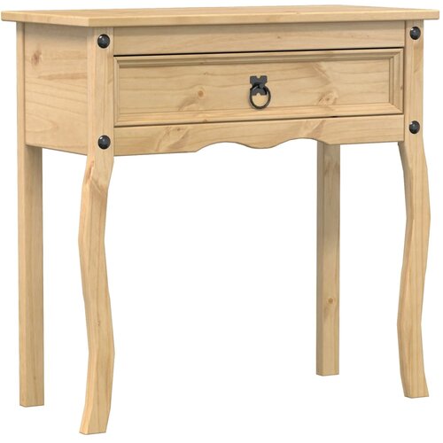 Maison Chic konzolna miza - miza ob steni Corona 73x35x73 cm trdna borovina, (21786366) Cene