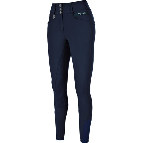 Pikeur Jahalne hlače Candela Corkshell Grip, night blue - 42 Slike
