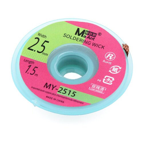  traka (zica) za razlemljivanje i uklanjanje kalaja maant MY-2515 2,5mm-1,5m 20656 Cene