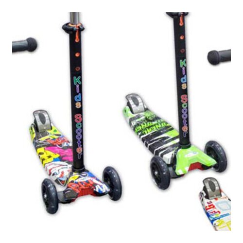 KIDS trotinet maxi sareni d18 ( MS006D18 ) Slike