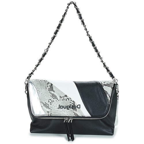 Desigual Torbe za čez ramo PATCH PSICO SNAKE VENECIA Črna Slike