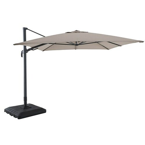 SUNFUN Viseči senčnik Capri (Siva, Dimenzije pokrivanja (Do x &Scaron;): 300 x 350 cm) Cene