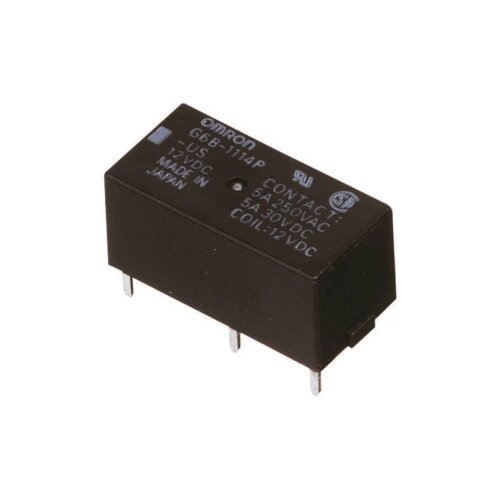 Omron G6B-1114P-US-DC12 snažni relej 12 V/DC 5 A 1 zatvarač 1 St. Bag Slike