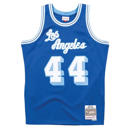 Mitchell And Ness jerry west 44 los angeles lakers 1960-61 mitchell & ness swingman dres Cene