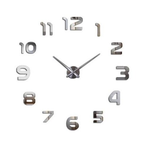 VERKGROUP Stenska ura 130cm 12 &scaron;tevilk srebrna, (20389491) Cene