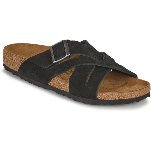 Birkenstock Natikači LUGANO Črna Cene