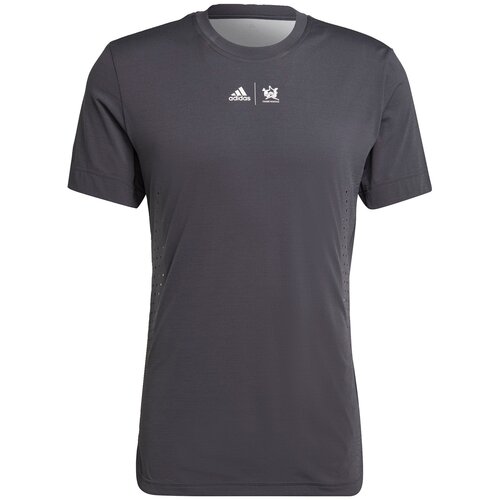 Adidas Funkcionalna majica 'New York' temno rjava / siva / črna / bela Cene