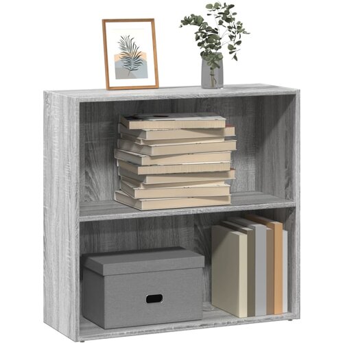VidaXL Regal za knjige boja hrasta 80x30x77 cm konstruirano drvo Slike