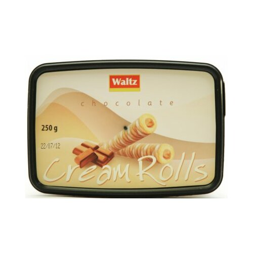 Waltz cream rolls čokolada 250g Slike
