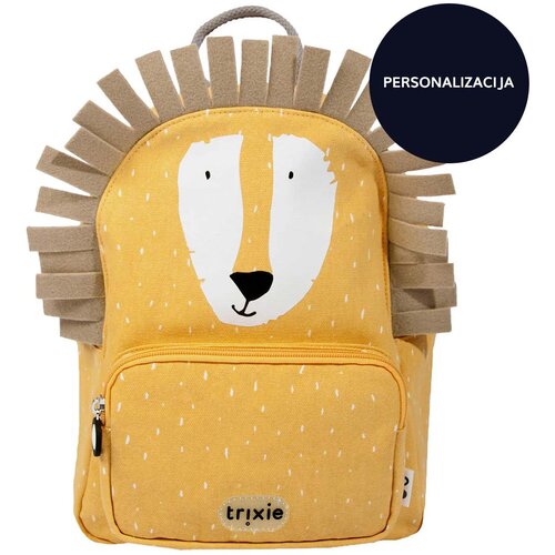 Trixie personaliziran otro&amp;scaron;ki nahrbtnik mr. lion z vezenim imenom Slike