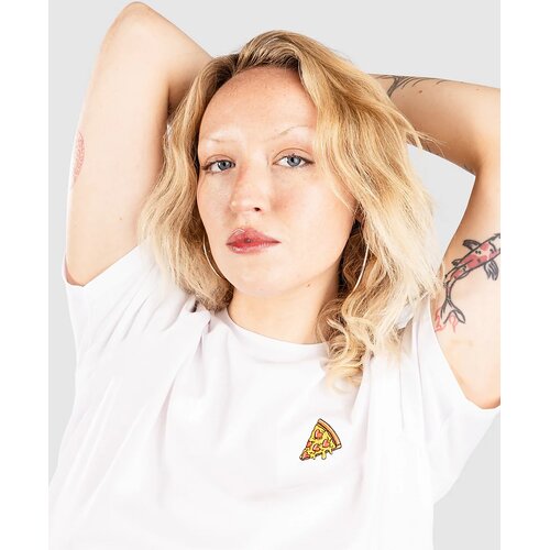 Iriedaily Pizza Love T-shirt white Cene