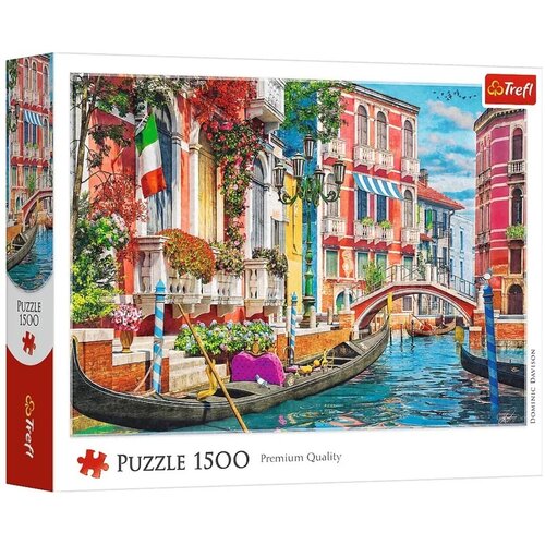 Trefl Ljetno poslijepodne u Veneciji - puzzle od 1500 dijelova - Slike