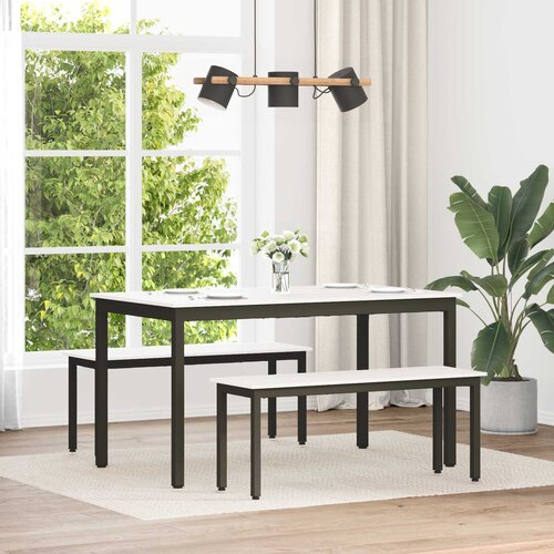  Klupa Bijelo 110 x 35 x 45 cm Čvrsto borovo drvo Cijene