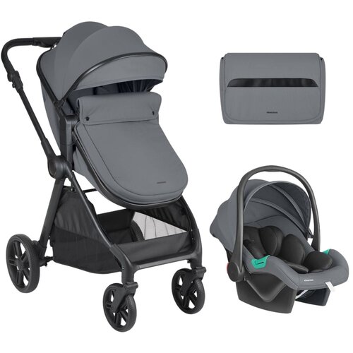 Kikka Boo Jean 2u1 kolica za bebe sa i-Size auto sedi&amp;scaron;tem Slike