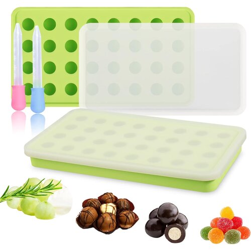 Dardanar Hawthorn ball silicone small ice ball mold silicone round frozen ice mold spherical ice cube mold, (21066572) Cene