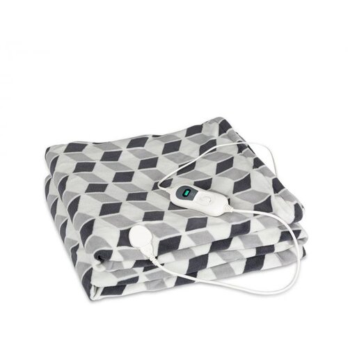 Klarstein Dr. Watson XXL električna grijaća deka, Grey Patterned Cijene