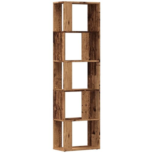 Maison Chic Knjižna omara - Knjižni regal starinski les 45x24x159 cm inženirski les, (21726338) Cene