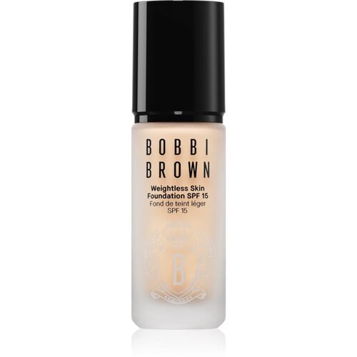 Bobbi Brown Weightless Skin Foundation SPF 15 Mini dolgoobstojni matirajoči tekoči puder z vlažilnim učinkom odtenek Cool Ivory 13 ml Slike