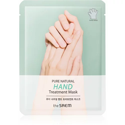 The Saem Pure Natural Hand Treatment vlažilna maska za roke 8 g