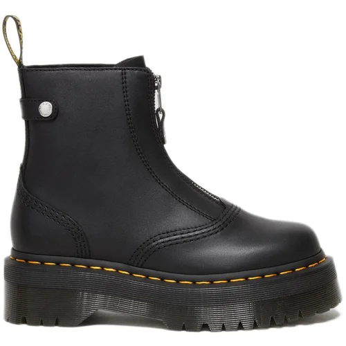 Dr. Martens Jetta Zipped Sendal Leather Platform Boots