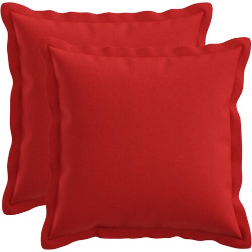  Presvlaka za jastuk 2 pcs HOUTEN Crvena 35 x 35 cm Umjetni lan Cijene