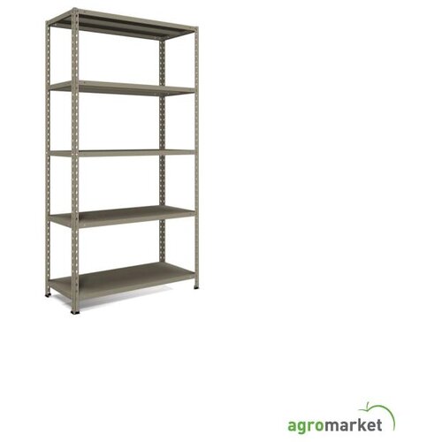 Metalna polica KIT 188x100x40cm5x65 kg siva Cene