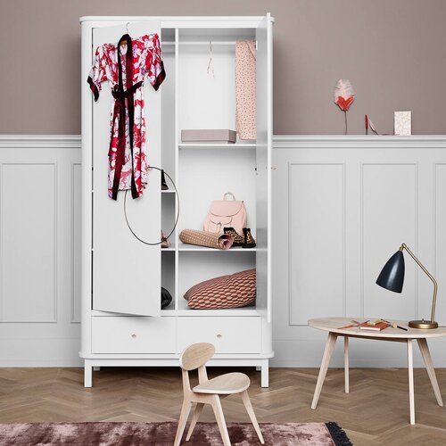Oliver Furniture&amp;reg; dvodelna omara white Slike