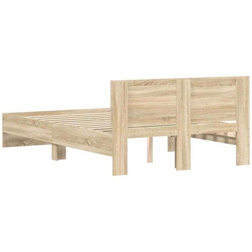  Okvir za krevet Sonoma 137 x 190 cm Konstruirano drvo Slike