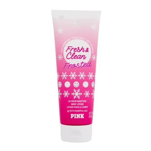 Victoria's Secret Pink Fresh & Clean Frosted losjon za telo 236 ml za ženske