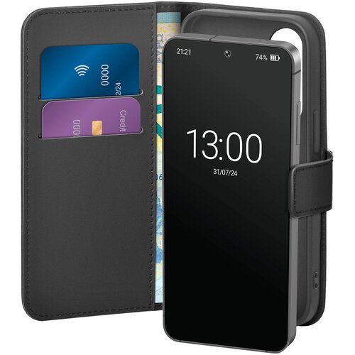 Puro etui za knjižico samsung galaxy S25 z zaklopkom in prostorom za gotovino, (5000062803) Slike