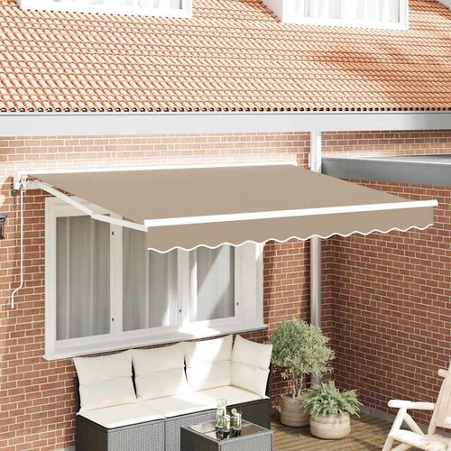 Tenda Bež 350 x 200 cm Aluminij i Tkanina Cijene