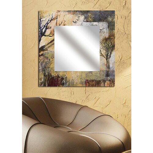 Wallity Ogledalo MA-19, 50x50 cm, &amp;Scaron;areno Slike