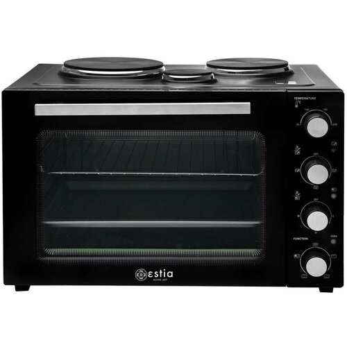 Estia ES06-17262 mini rerna sa 3 ringle 48L crna Cene