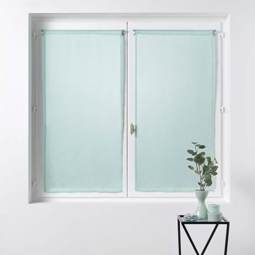 Douceur d int&amp;eacute;rieur Mentol zelene prozirne zavjese u setu 2 kom 60x120 cm Sandra &amp;ndash; Slike