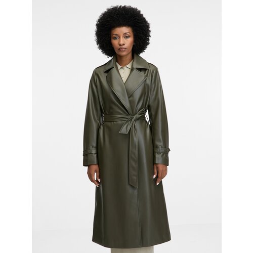 Orsay Khaki women's trench coat - Women's Cene