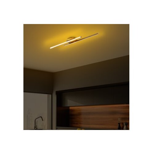 Opviq LED stropna svjetiljka u zlatnoj boji 10x86 cm Umut – Cijene