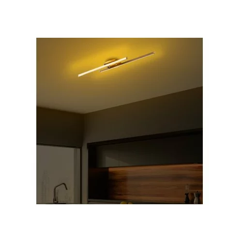 Opviq LED stropna svjetiljka u zlatnoj boji 10x86 cm Umut –