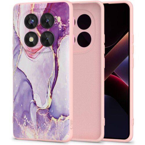 Onasi Silikonski ovitek Marmor za Xiaomi Redmi Note 14 Pro 5G - roza Cene