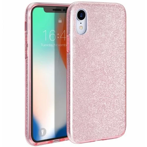 Silikonski ovitek z bleščicami Bling za Huawei P40 Pro pink