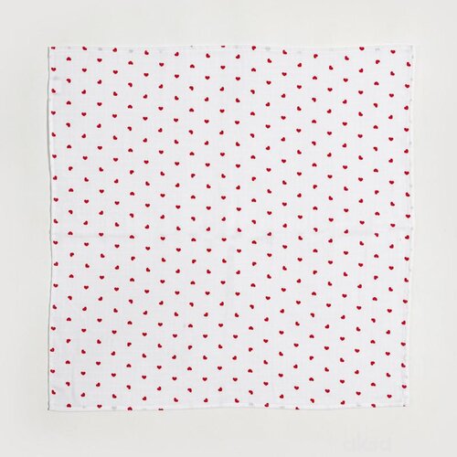 Stefan Pelena od muslina 80x80-srce Slike