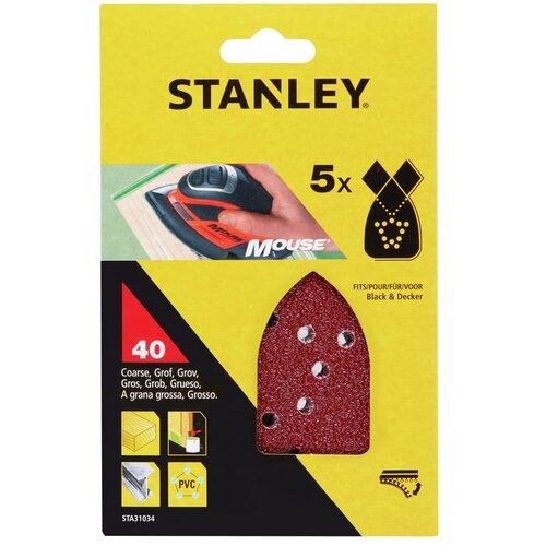 Stanley Brusni papir za miša 40g 5 komada Cene