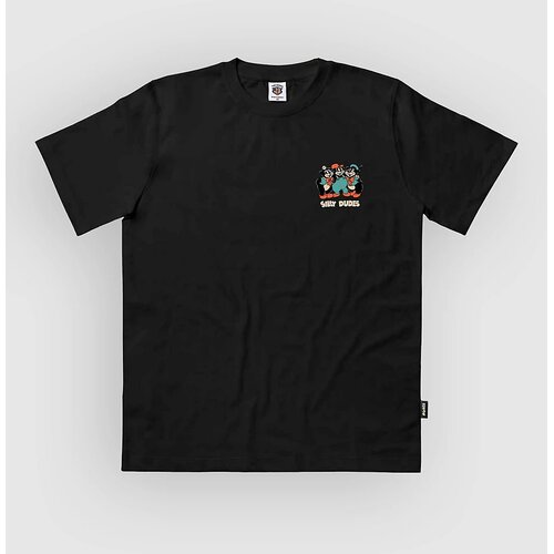 The Dudes Silly Dudes T-Shirt black Cene