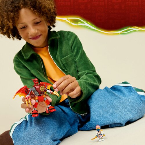 Lego LEGO&amp;reg; NINJAGO&amp;reg; - Kaijev bojni paket z zmajskim robotskim oklepom (71851) Slike