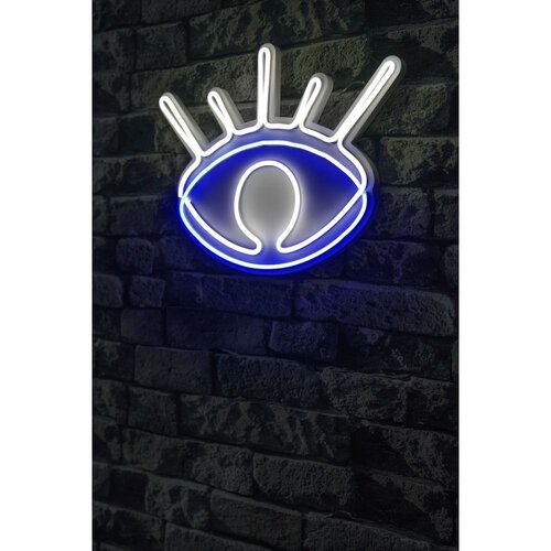 Wallity Dekorativna plastična LED rasveta Evil Eye White Slike