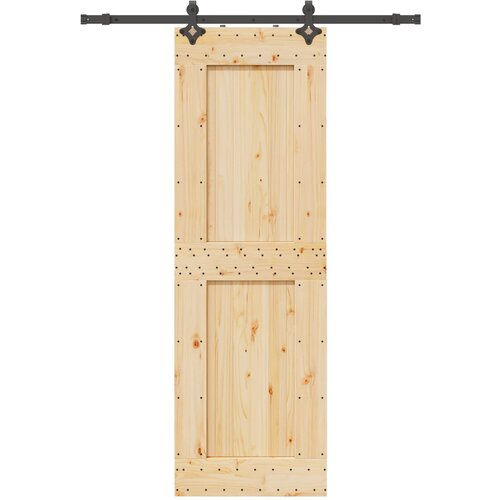  Klizna vrata NARVIK Prirodna i crna 70 x 210 cm (152,5 cm) Slike
