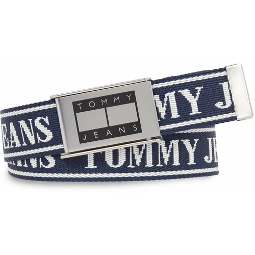 Tommy Jeans Moški pas Tjm Skater B Jacquard Belt 4.0 AM0AM11196 C87